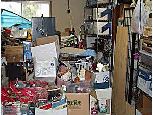 Before::Look familiar? Express Dumpster Rental Florida