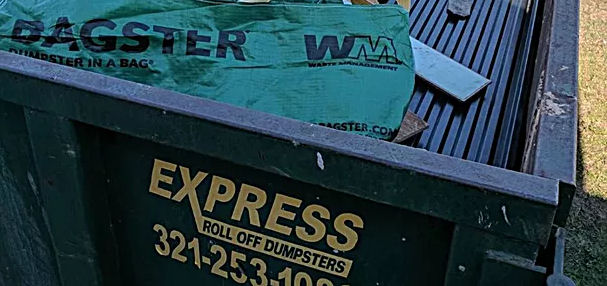 express roll off dumpster rental melbourne 